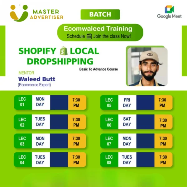 Shopify Local Dropshipping Course (Advanced)