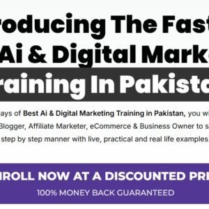 Introducing the fastest Best Ai & Digital Marketing Training In Pakistan by DMT xTREME